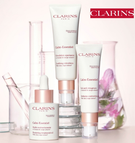 Clarins Kosmetik, verschiedene Produkte
